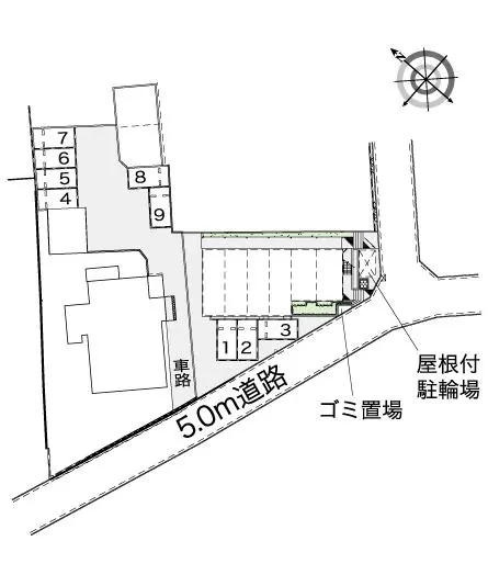 ★手数料０円★相模原市緑区大島　月極駐車場（LP）